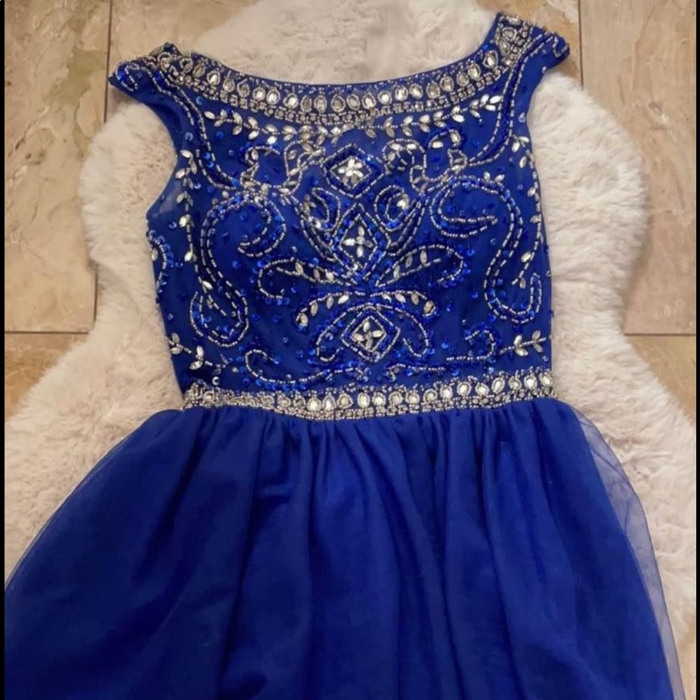 Royal Blue Dress